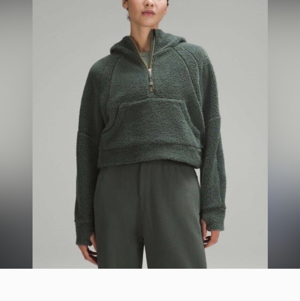 Lululemon Fuzzy Scuba sweater